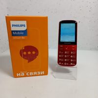 Кнопочный телефон Philips Xenium E227 красный