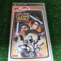 Диск PSP Star Wars the CLONE WARS