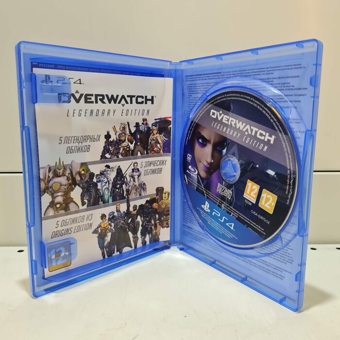 Диск PS 4 Overwatch Legendary Edition