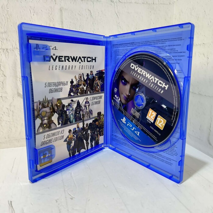 Диск PS 4 Overwatch Legendary Edition