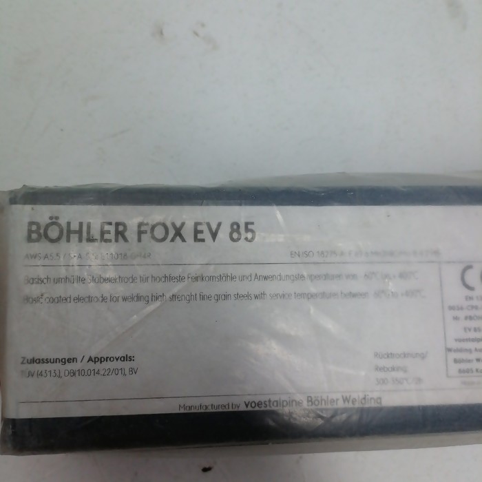 Электроды Bohler Fox EV 85