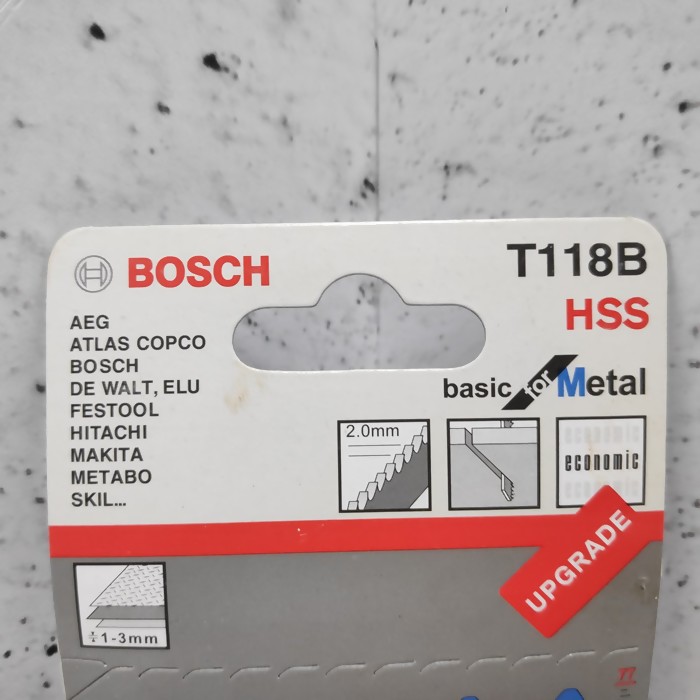 Пилки Bosch T118B Metal