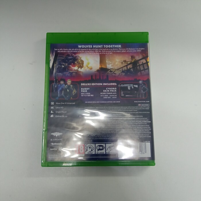 Диск Xbox One Wolfenstein youngblood