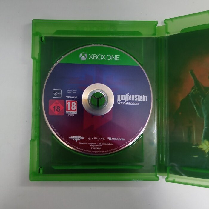 Диск Xbox One Wolfenstein youngblood