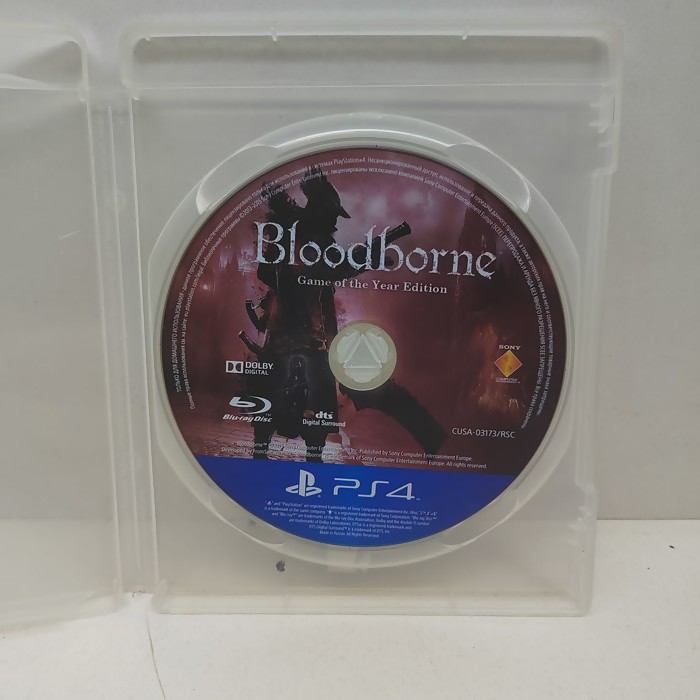 Диск Sony PlayStation 4 Bloodborne