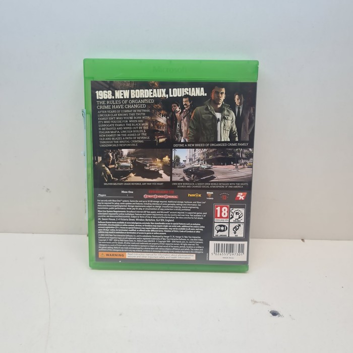 Диск Xbox One Mafia 3