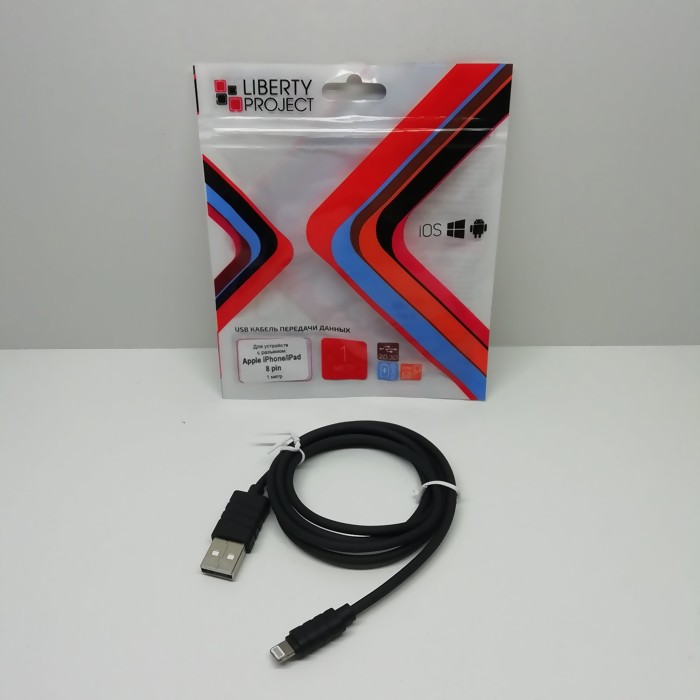 Зарядный кабель lightning-usb LP Apple iPhone/iPad 8-pin