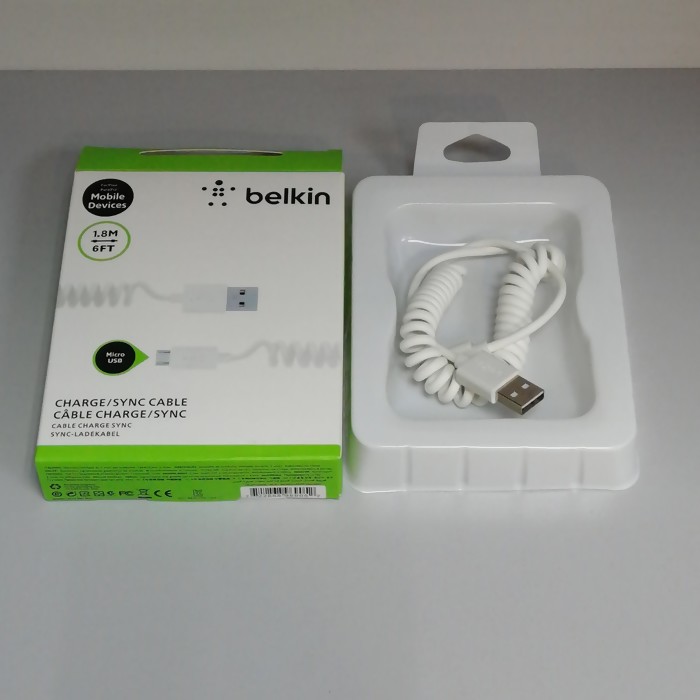 Зярядный кабель microUSB-usb Belkin