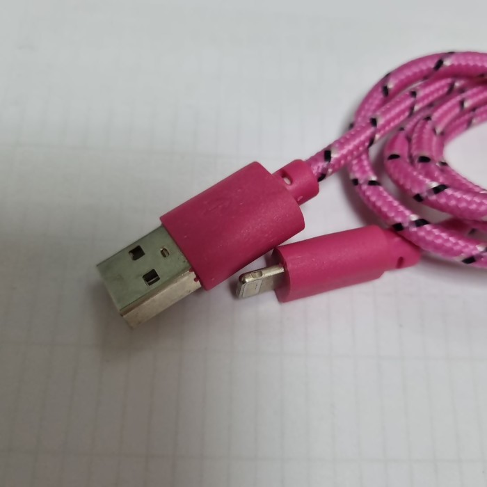 Зарядный кабель lightning-usb NoName