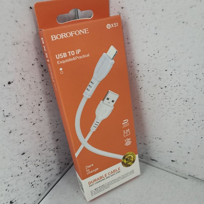 Зарядный кабель lightning-usb Borofone BX51