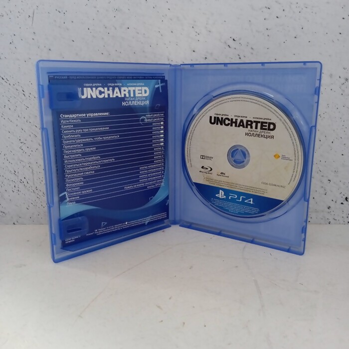 Диск Sony PlayStation 4 Uncharted: Натан Дрейк. Коллекция