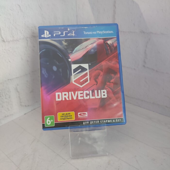 Диск Sony PlayStation 4 DRIVECLUB