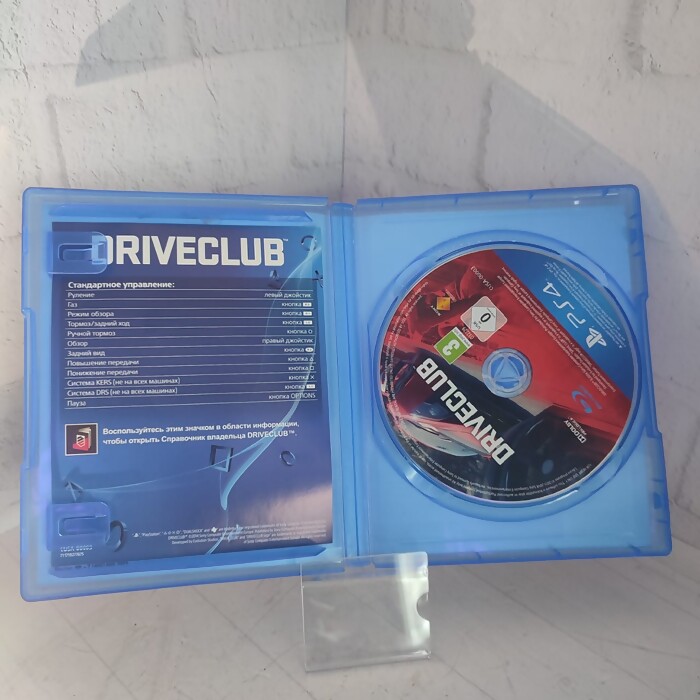 Диск Sony PlayStation 4 DRIVECLUB