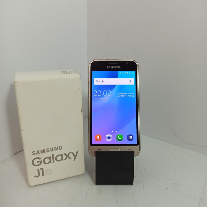 Смартфон Samsung Galaxy J1 (2016) SM-J120F/DS 2/8 Золотистый