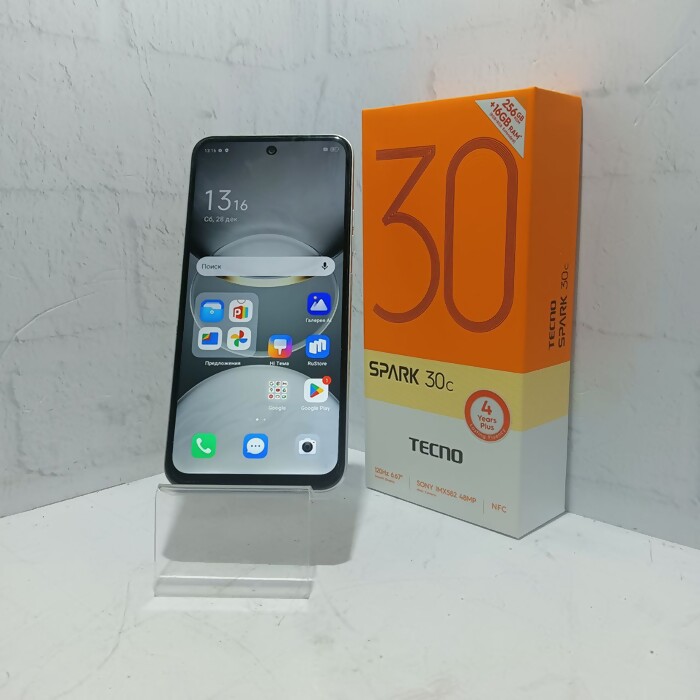 Смартфон Tecno SPARK 30C 8/256 Белый