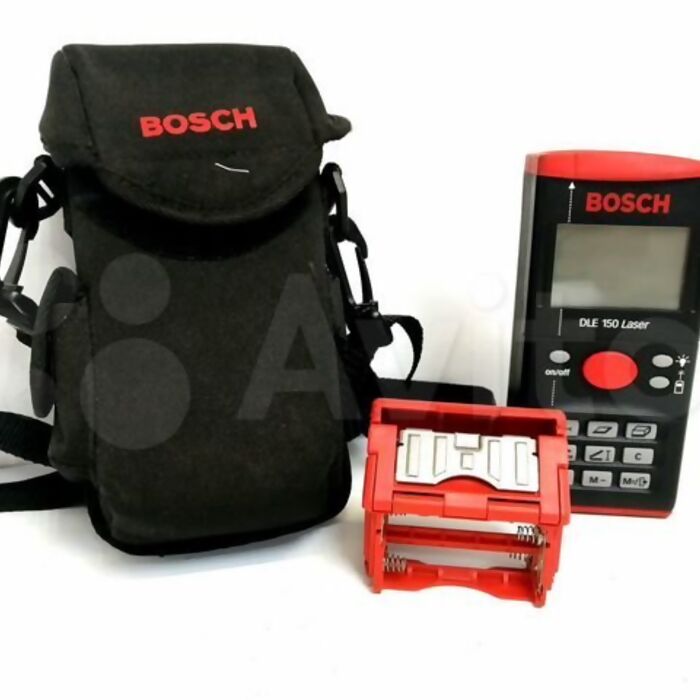 Лазерный уровень Bosch DLE 150 Красно-черный