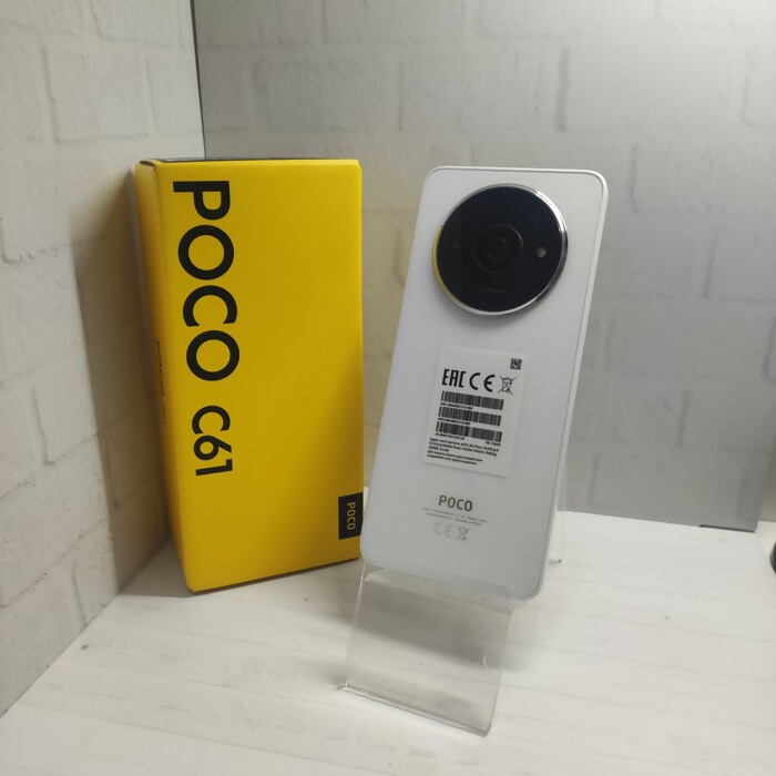 Смартфон Xiaomi POCO C61 4/128 Белый