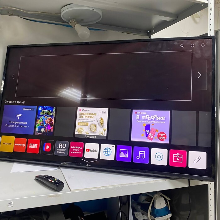 SMART-TV Телевизор LG 49UM7090PLA