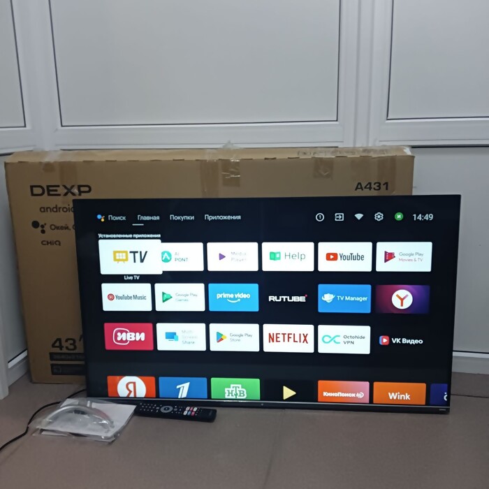 SMART-TV Телевизор Dexp А431
