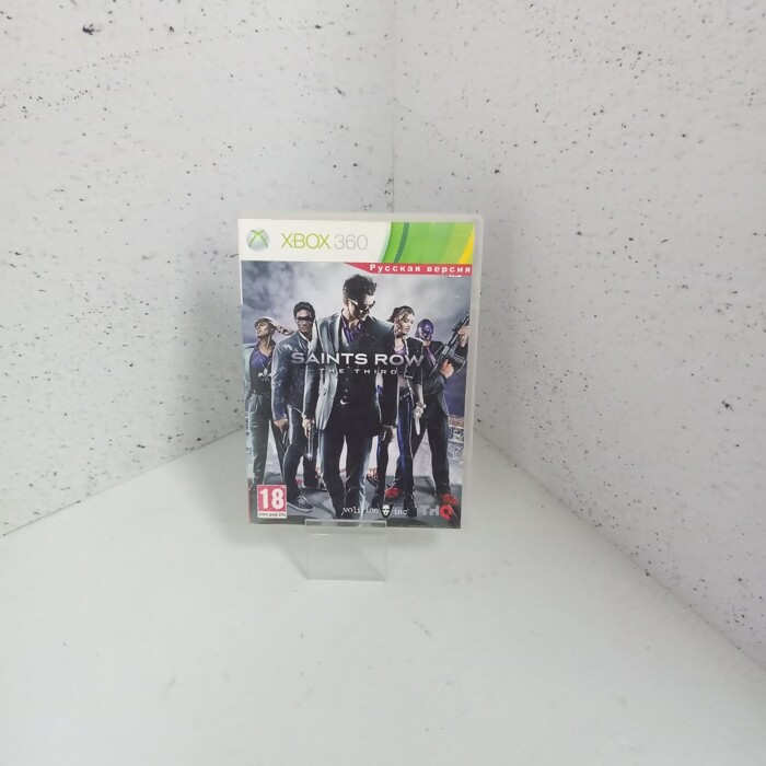 Диск Xbox 360 SAINTS ROW - The Third
