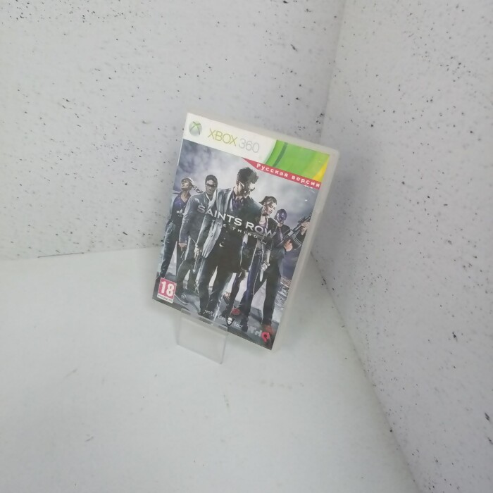 Диск Xbox 360 SAINTS ROW - The Third