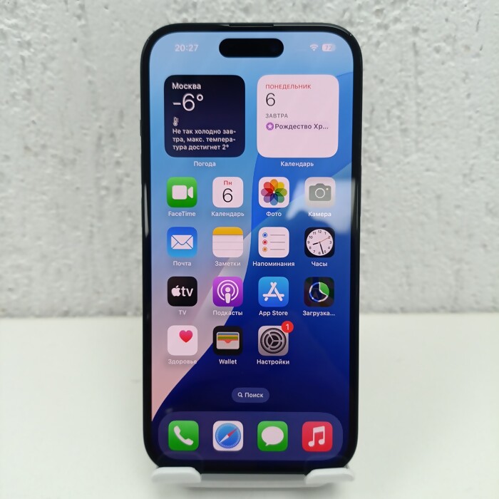 Смартфон Apple iPhone 15 6/128 Черный