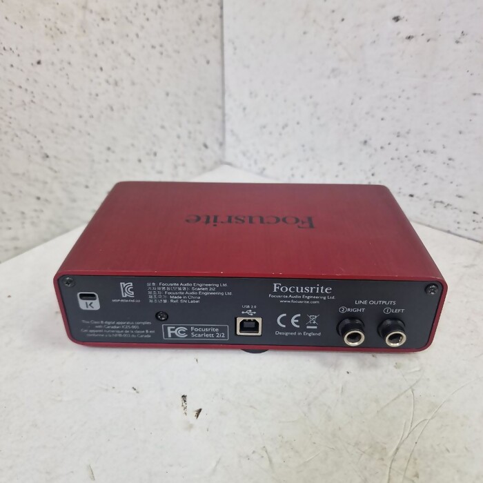 Звуковая карта Focusrite Scarlett 2-in