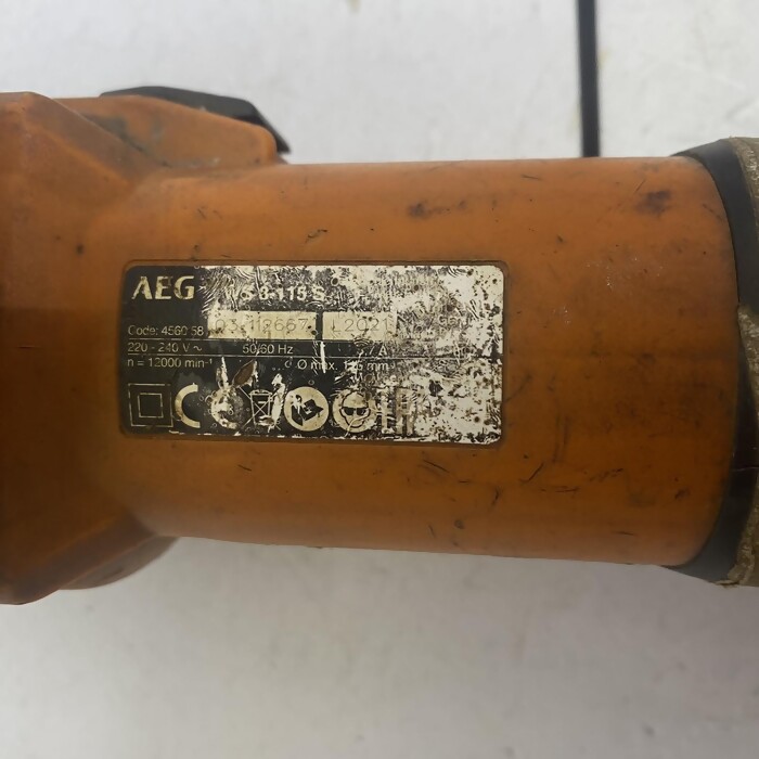 Болгарка AEG WS 8-115S