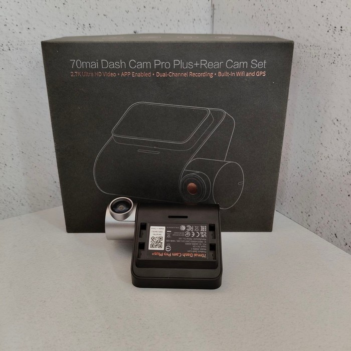 Видеорегистратор 70mai dash cam pro plus + Rear cam set