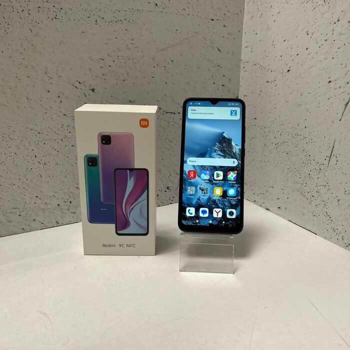Смартфон Xiaomi Redmi 9C (NFC) 4/64 Черный