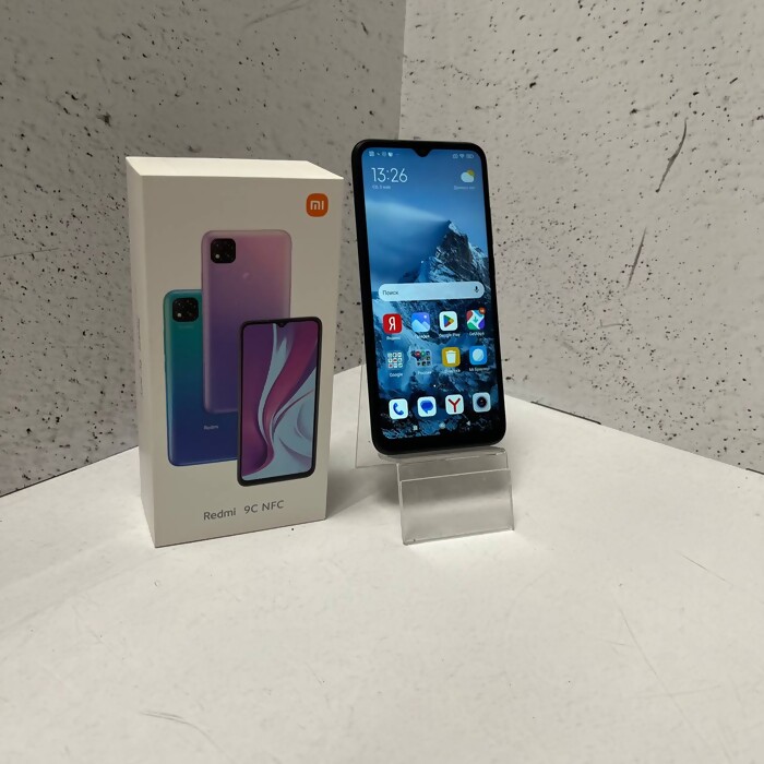 Смартфон Xiaomi Redmi 9C (NFC) 4/64 Черный