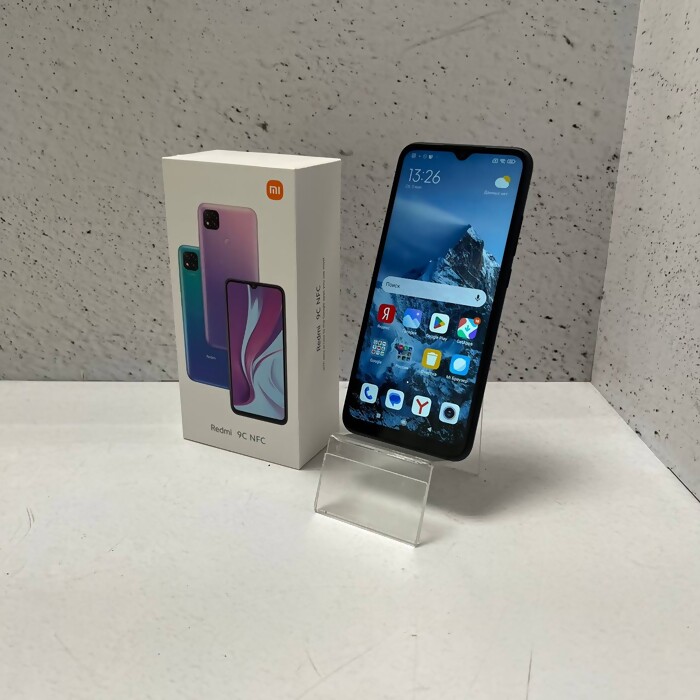 Смартфон Xiaomi Redmi 9C (NFC) 4/64 Черный