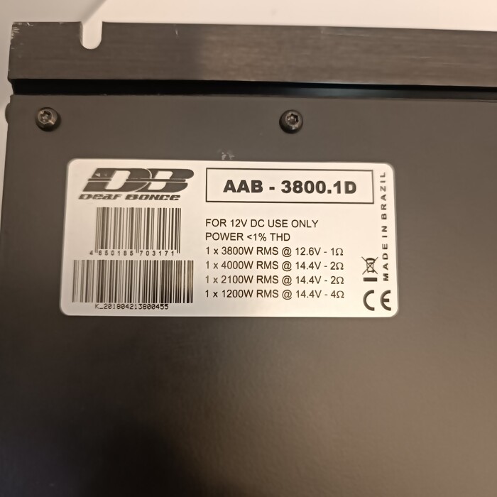 Усилитель Apocalypse AAB-3800.1D