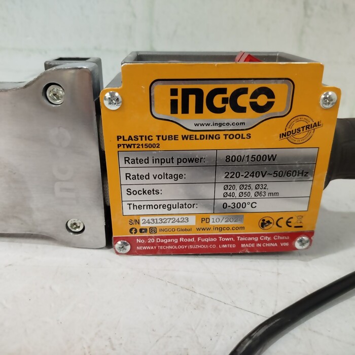 Паяльник для полипропилена INGCO PTWT215002