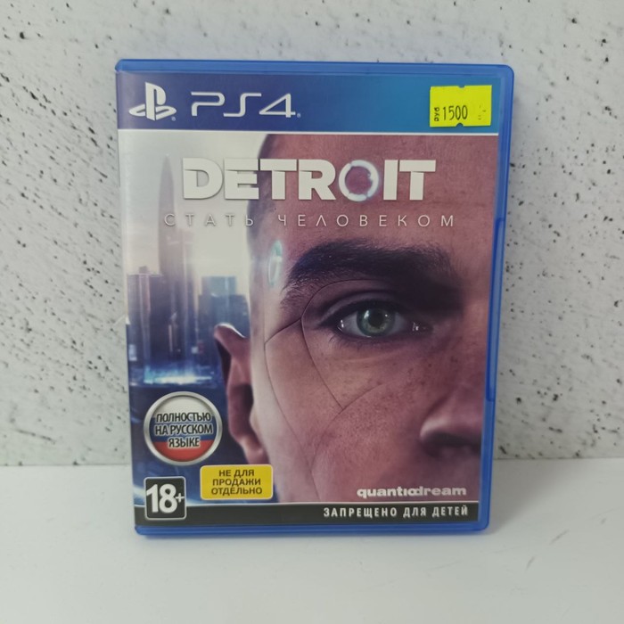 Диск Sony PlayStation 4 Detroit стать человека