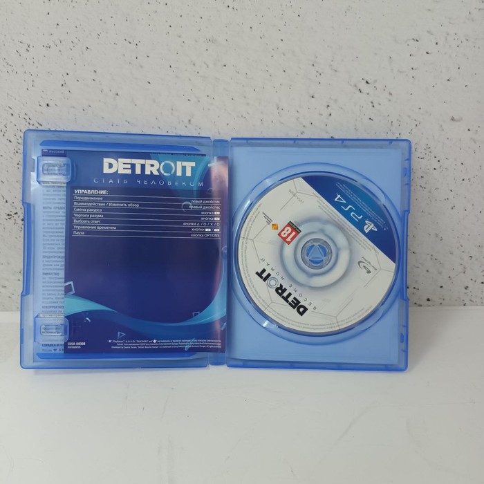 Диск Sony PlayStation 4 Detroit стать человека