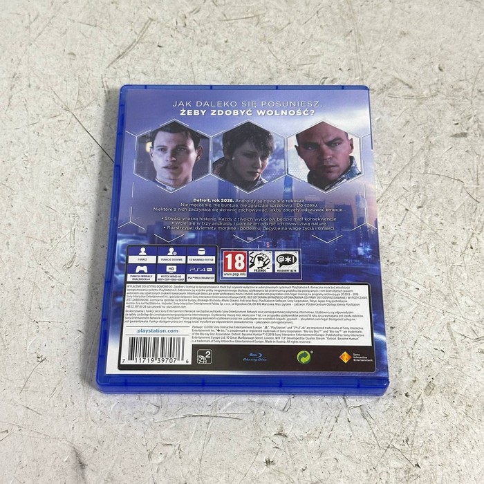 Диск Sony PlayStation 4 Detroit Стать Человеком