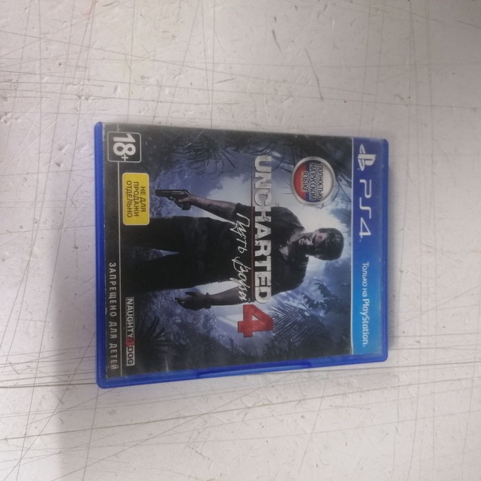 Диск Sony PlayStation 4 Uncharted 4