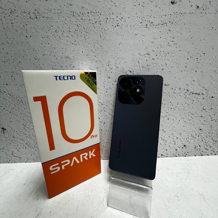 Смартфон Tecno Spark 10 Pro 8/256 Черный