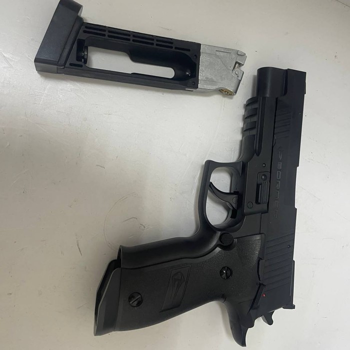 Пистолет Borner Z122