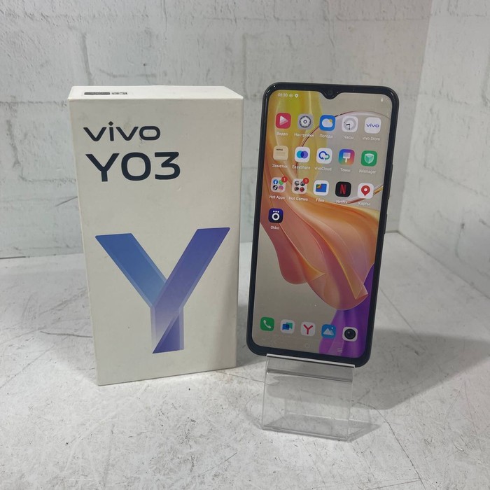 Смартфон vivo Y03 4/128 Черный
