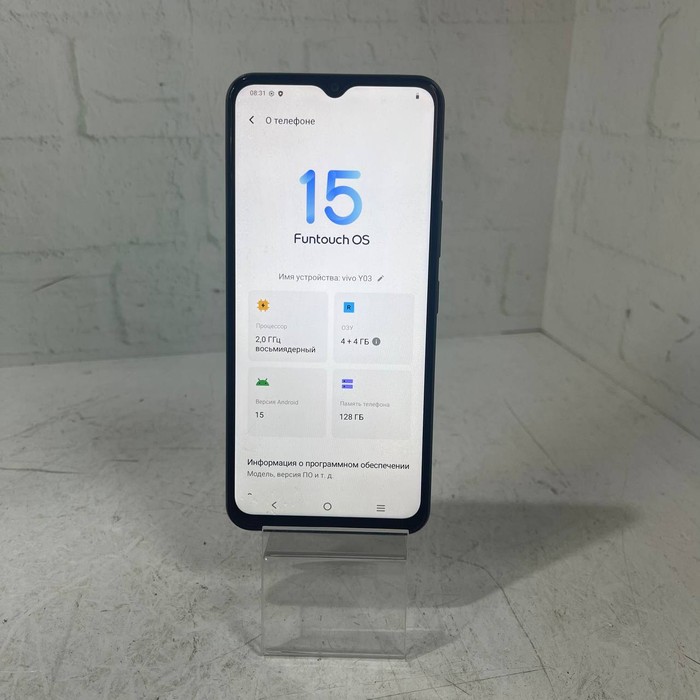 Смартфон vivo Y03 4/128 Черный