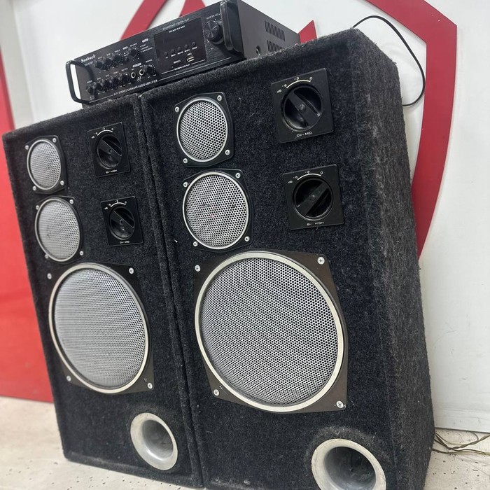 Колонки Radiotehnika S90  +усилитель Sunbuck TAV-6199E