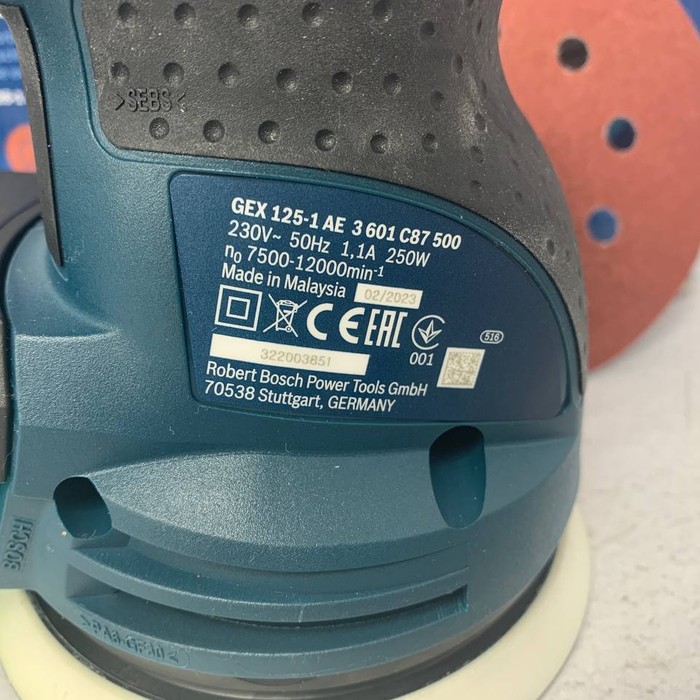 Шлифмашина Bosch GEX 125-1 AE