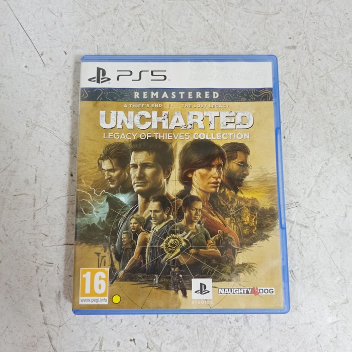 Диск Sony PlayStation 5 Uncharted Legacy of thieves collection