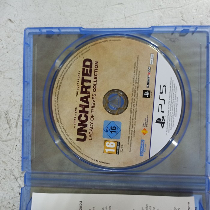 Диск Sony PlayStation 5 Uncharted Legacy of thieves collection