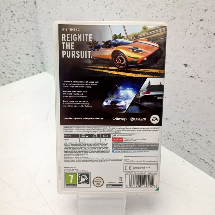 Диск Nintendo need for speed shift  HOT PURSUIT