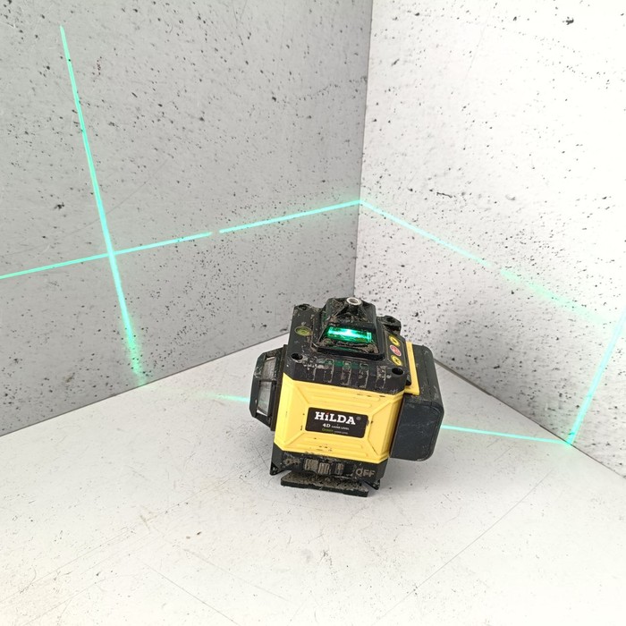 Лазерный уровень Hilda 4D Laser Level