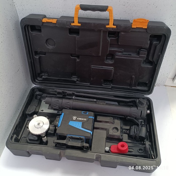 Лазерный уровень DEKO LL12-HVR SET 1