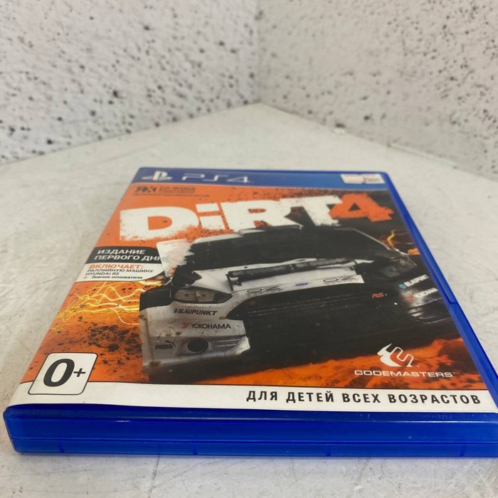 Диск Sony PlayStation 4 Dirt4